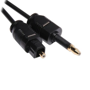 Optisches Digital Audio Kabel LWL Toslink auf 3,5mm Klinke 1M 2M - Bild 1 von 2