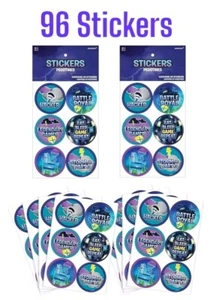 New 96 Count Battle Royal Sticker Favors - Picture 1 of 4