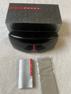 PRADA Sport Hard Sunglasses Case - BLACK - Original Box