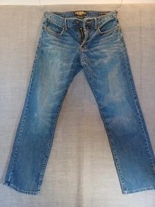 Lucky Brand Damen 221 original gerade Jeans Größe 31x32 blau wasch Denim - Bild 1 von 5