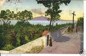 cp 011 1921 SORRENTO (Napoli) Il Deserto - viagg FP Ediz. Trampetti & Migliaccio - Imagen 1 de 1