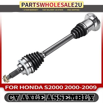 Conjunto de eje trasero izquierdo CV para Honda S2000 2000 2001 2002 2003 2004-2009 Foto 1 de 4