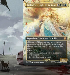 Galadriel, Light of Valinor Commander Deck ELVES Tokens MTG Magic Ready-to-Play - Picture 1 of 14