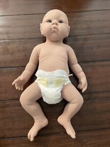 (Used) IVITA 18'' Soft Silicone Reborn Baby 6.6lbs Handmade Silicone Boy Doll