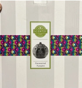 NEW Scentsy Paranormal Pumpkin Wax Warmer Harvest Collection 2021 With Box - Picture 1 of 3