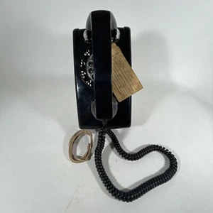 Seaboard Coastline Railroad SCL Vintage ITT Black Rotary Dial Wall Mount Phone - Picture 1 of 7
