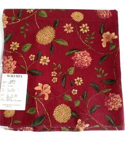 Waverly Williamsburg Fabric Rare 3 Pieces Retired Floral Cotton B2G2 IN FABRICS - Picture 1 of 3