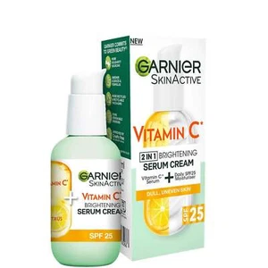 Garnier SkinActive Vitamin C Serum Cream with 20% Vitamin C and SPF25 - 50ml - Picture 1 of 1