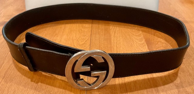 Gucci Pre-owned 2010s Interlocking GG Buckle Belt