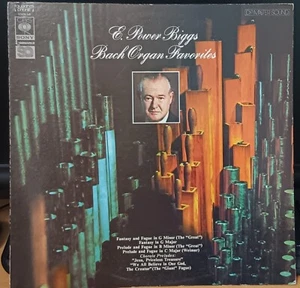 E. Power Biggs – Bach Organ Favorites - Japan quad LP record excellent, cover VG - Picture 1 of 3
