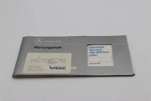 Orig. Mercedes R129 W140 W124 W201 - Wartungsheft Personenwagen Serviceheft - Bild 1 von 5