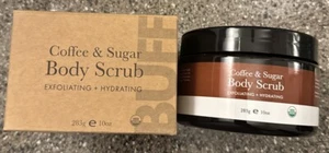 Organic Coffee Body Scrub - Coffee Scrub & Sugar Scrub Body Polish, Exfoliating - Picture 1 of 3