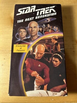 Star Trek: The Next Generation-Pilot Episode 1-2 Encounter at Farpoint (VHS,1991 - Image 1 of 4