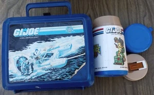 G.I. Joe ARAH Tiger Force Lunchbox Complete With Thermos Aladdin 1988 Muskrat - Picture 1 of 13