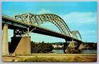 The Charles J Arrigoni Bridge Middletown Conneticut Ct Natco Unp Postcard