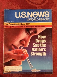 U S NEWS World Report Magazine May 16 1983 How Drugs Sap The Nation's Strength - Picture 1 of 1