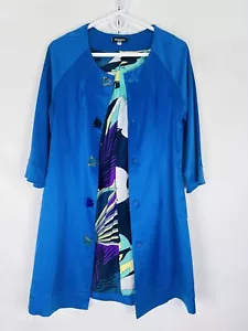 Emilio Pucci Damen Seiden Jacke Mantel XS 38 Designer Vintage - Bild 1 von 15