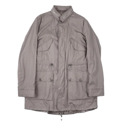 Emporio Armani Stone Gray Lightweight Field Jacket Parka M (Eu 50) Jacket - Image 1 of 4