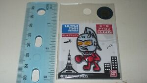 Bandai Ultraman Ultra 7 Series By PansonWorks Embroidered Sticker Tsuburaya MIP 