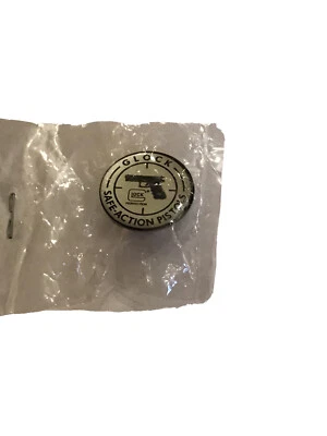 Glock Safe Action Pistols Firearms Pin Pinback - Image 1 of 2