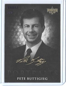 RARE 2022 DECISION 2020 PETE BUTTIGIEG VAULT CANDIDATE PORTRAITS CARD CP21 ~ 2/2 - Picture 1 of 2