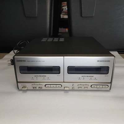Onkyo K-05W Doble Estéreo Cassette Tape Deck Dolby B-C NR HX-PRO Probado  Foto 1 de 4