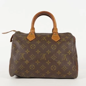 Authentic Louis Vuitton Monogram Speedy 25 M41528 Handbag vintage 07A164404414 - Picture 1 of 23