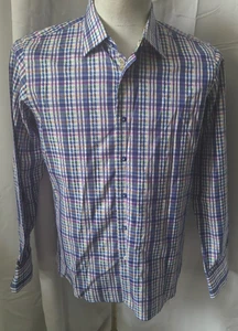 Men's Robert Graham L/S button front shirt - Youth 18/20 - XL - Picture 1 of 13