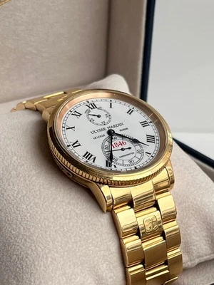 Ulysse Nardin Marine Chronometer Limited Edition 150 Years 266-22 - Full Set - Image 1 of 4