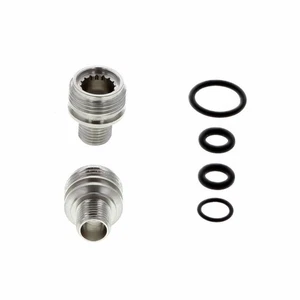 GEHÄUSEROHREN FÜR ROLEX GMT MASTER I, II PASSEND FÜR 7MM KRONE + DICHTUNG # 24-7030 EDELSTAHL - Bild 1 von 2