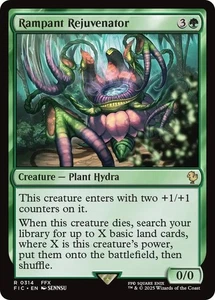 Rampant Rejuvenator 0314 MTG Commander FINAL FANTASY Rare NP - Picture 1 of 1