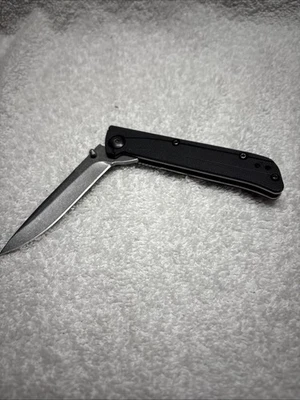 Cuchillo de bloqueo Kershaw Speedsafe 2018WM negro de una sola hoja Foto 1 de 4