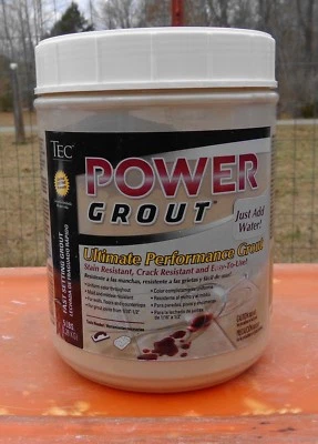 Порошок затирки TEC Power Grout 5 фунтов легкий дым пятно и сопротивление разделению - Изображение 1 из 3