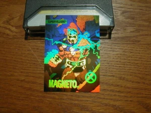 Advance Comics Impel Super-Villian Promo Holo Magneto Gum Chase Karte - Bild 1 von 1