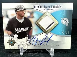 2007 Upper Deck Ultimate Collection #UTM-HR Hanley Ramirez Ultimat Materials /10 - Picture 1 of 2
