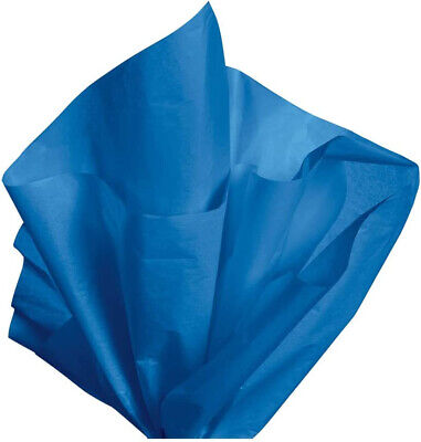 Tissue Paper Royal Blue 20  X 30  120 Large Sheets Gift Wrap Wrapping Ships Flat • 24.95$