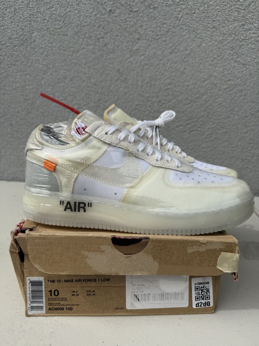 Nike Off-White x Air Force 1 Low The Ten for Sale Nike Off-White x Air Force 1 Low The Ten for Sale