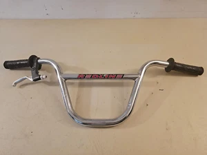NOS Redline BMX Handlebars....Stamped.....Mid School Freestyle - Imagen 1 de 9