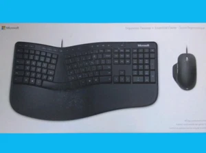 Microsoft Ergonomic Keyboard und Maus – Ergonomische Tastatur (QWERTZ-Layout) - Bild 1 von 2
