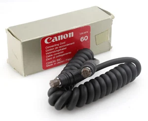 Canon Anschlusskabel 60-60cm (2ft.) Aufgerolltes Blitzkabel - super verpackter Zustand - Bild 1 von 3