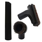 Deep Cleaning Solution Horse Hair RoundSquare Brush Crevice Tool (32MM)
