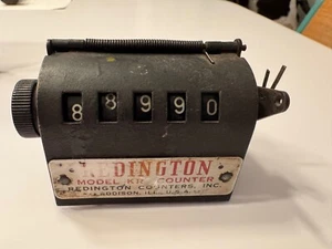 Antike Vintage Redington 5-stellige Zählmaschine Addisonn Il. USA - Bild 1 von 6