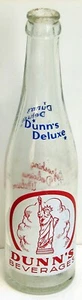 Dunn's Deluxe; Dunn Beverage Co.; Sedalia, MO; botella de refresco ACL de 3 colores - Imagen 1 de 3