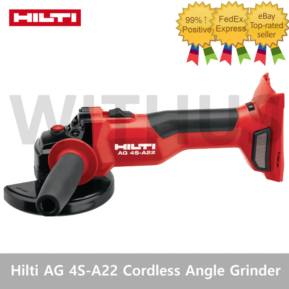 Hilti AG 4S-A22 (100) Cordless Brushless Angle Grinder Bare Tool 22V Bulk Pack_ - Image 1 of 4