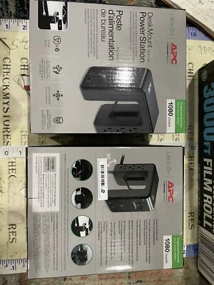 2X APC by Schneider Electric SurgeArrest 6-Outlet Surge Suppressor/Protector - Image 1 of 4