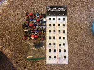 NHL Goalie Mask Standings Board - Picture 1 of 1