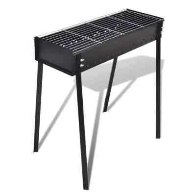 Supporto per BBQ a Carbonella Quadrato Griglia 75x28 cm Stand Barbecue vidaXL - Immagine 1 di 4