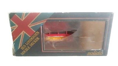 BUS LONDONIEN DOUBLE DECKER SOLIDO SCALA 1/50 - Immagine 1 di 4
