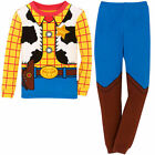 NEW Disney Store SZ 6 7 8 Toy Story Woody 2 PC Long Sleeve Costume Pajama Set 