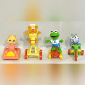 Vintage 1986 Muppet Babys McDonald's Happy Meal Spielzeug Komplett 4er Set - Bild 1 von 1